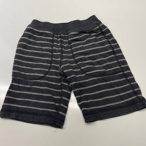 Hanna Andersson Kids Cotton Shorts | Black w/ gray | Size 5